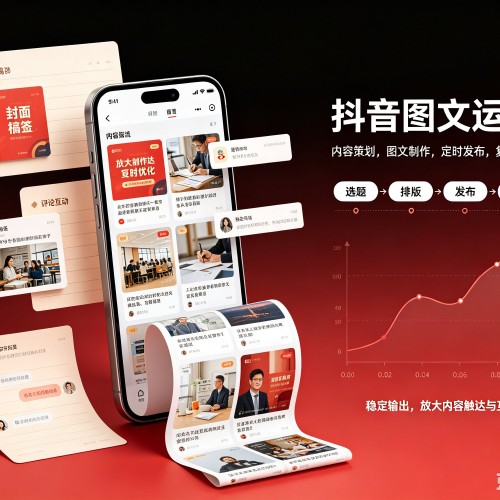白沙抖音图文代运营服务